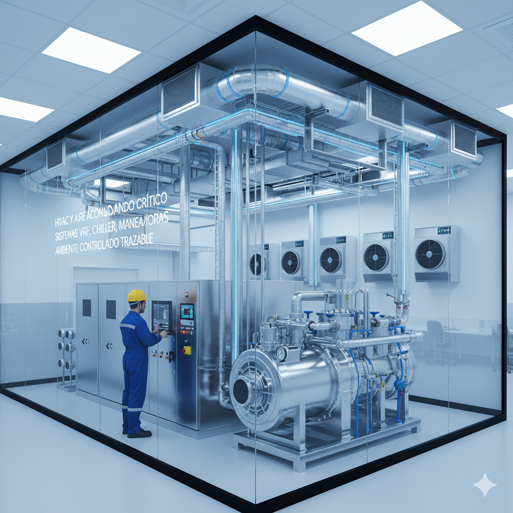 HVAC industrial crítico